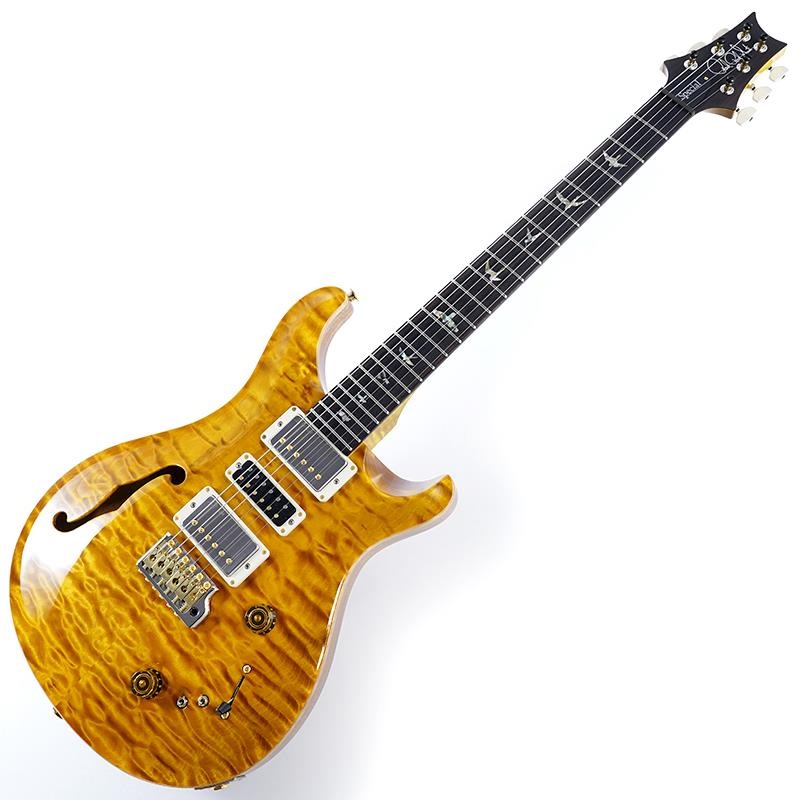 P.R.S. Ikebe 50th Anniversary Wood Library Special Semi-Hollow (Honey Gold) SN.0402025 画像1