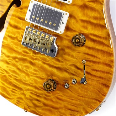 P.R.S. Ikebe 50th Anniversary Wood Library Special Semi-Hollow (Honey Gold) SN.0402025 画像4