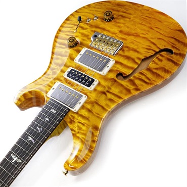 P.R.S. Ikebe 50th Anniversary Wood Library Special Semi-Hollow (Honey Gold) SN.0402025 画像5