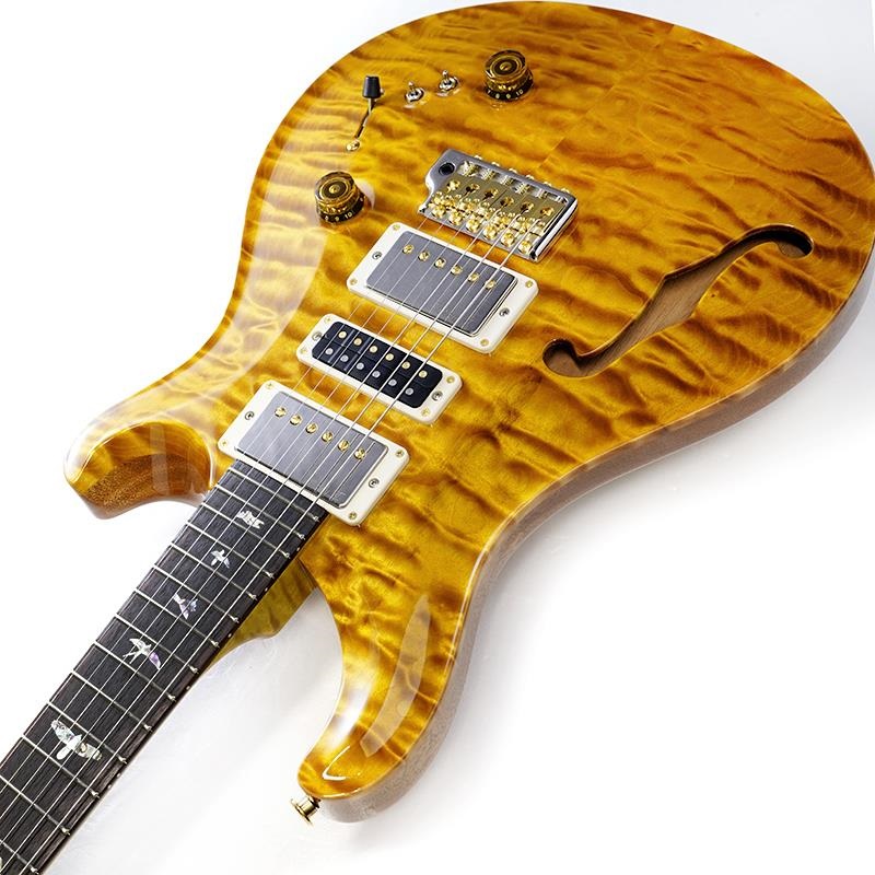 P.R.S. Ikebe 50th Anniversary Wood Library Special Semi-Hollow (Honey Gold) SN.0402025 画像5