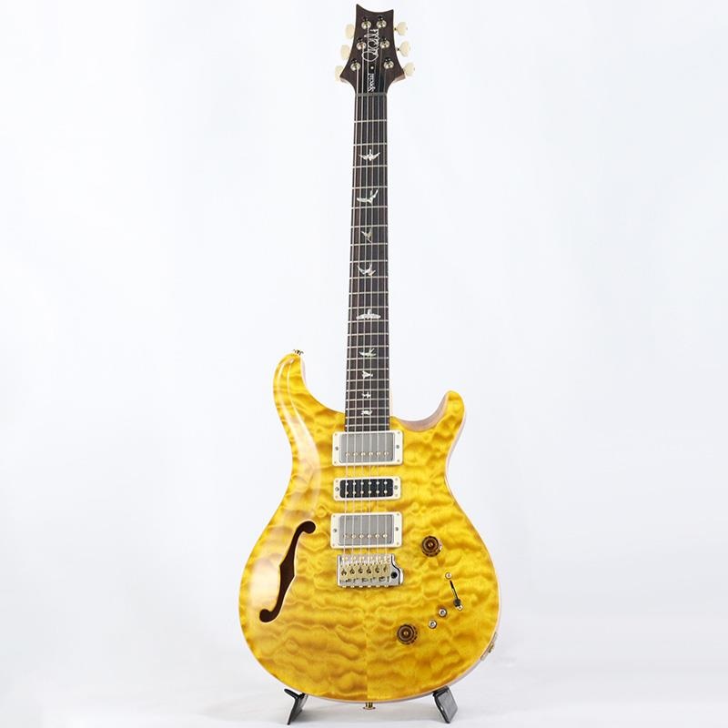 P.R.S. Ikebe 50th Anniversary Wood Library Special Semi-Hollow (Honey Gold) [SN.0402024] 画像1