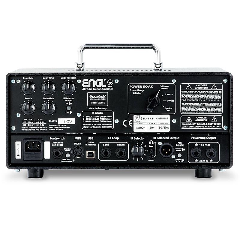 ENGL 【今だけ！バンドルセットがお得な限定プライス！サマーキャンペーン実施中！】Ironball Special Edition [E606SE] & Z-9 フットスイッチ & 専用ギグバッグ セット 画像1