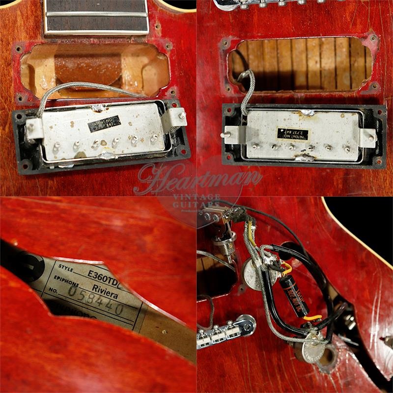 Epiphone VINTAGE E-360TDC Riviera '67 画像6