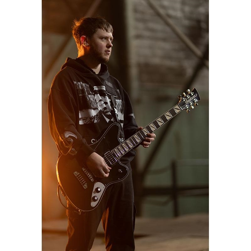 Jackson 【10月下旬以降入荷予定】 Pro Series Signature Lee Malia LM-87 (Open Pore Black/Amaranth) 画像6