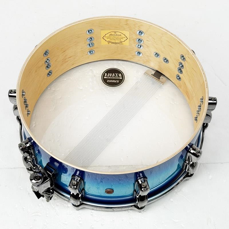 TAMA SMS455TBN-TWB [Starclassic Maple 14 x 5.5 / Twilight Blue Burst][Made in Japan] 画像8