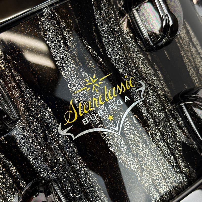 TAMA BS1465BN-BNZ [Starclassic Bubinga 14 x 6.5 /Black Clouds & Silver Linings][Made in Japan] 画像2