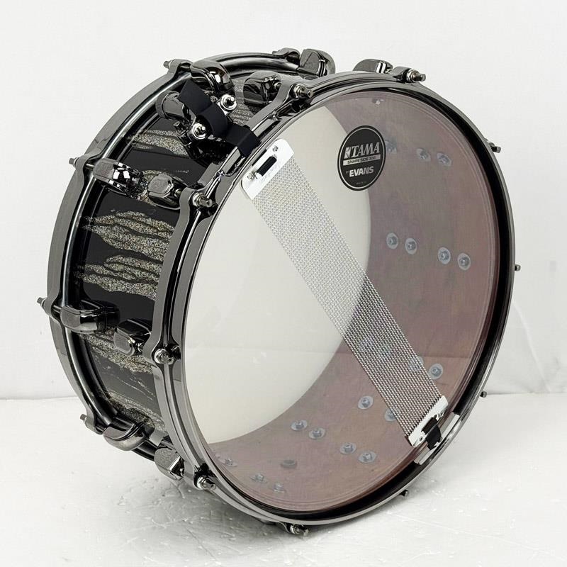 TAMA BS1465BN-BNZ [Starclassic Bubinga 14 x 6.5 /Black Clouds & Silver Linings][Made in Japan] 画像4