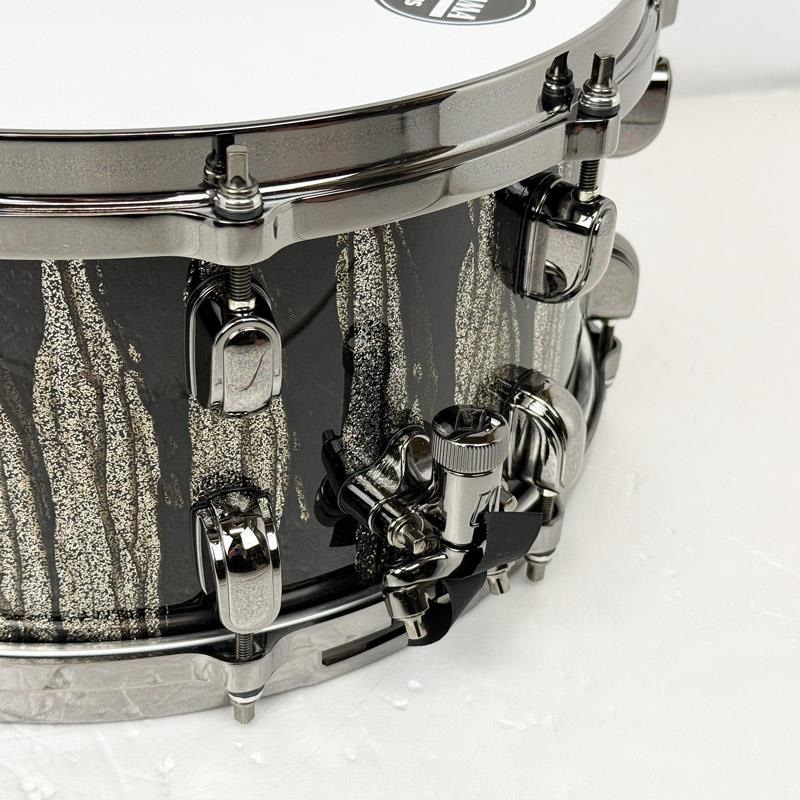 TAMA BS1465BN-BNZ [Starclassic Bubinga 14 x 6.5 /Black Clouds & Silver Linings][Made in Japan] 画像6