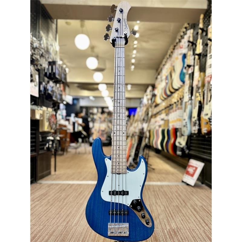 Sadowsky Guitars MetroLine 21-Fret Vintage J/J Bass Ash 5st (BLT STN) 画像1