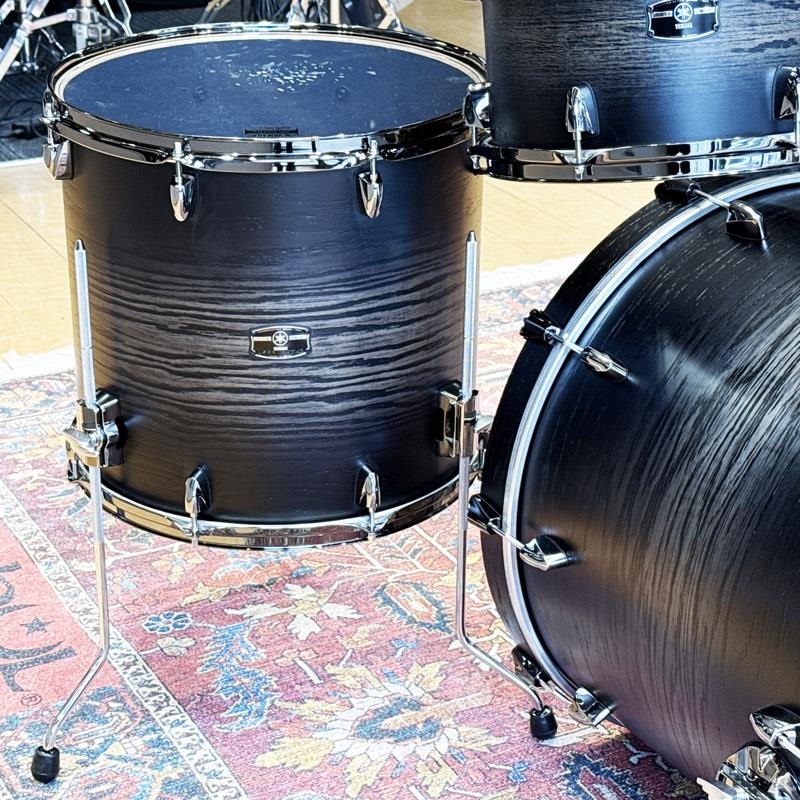 YAMAHA LIVE CUSTOM HYBRID OAK 4pc Drum Set [LHB2218 + LHP6F3 (BD22，FT16，TT12＆10) / UZUチャコールサンバースト (UCS) 画像3