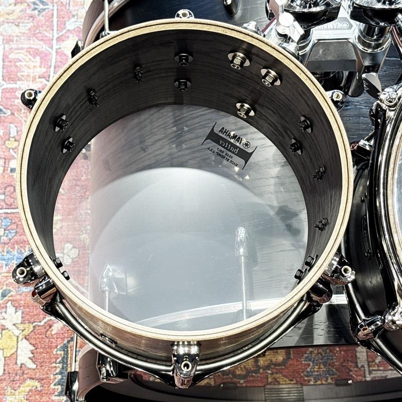 YAMAHA LIVE CUSTOM HYBRID OAK 4pc Drum Set [LHB2218 + LHP6F3 (BD22，FT16，TT12＆10) / UZUチャコールサンバースト (UCS) 画像10