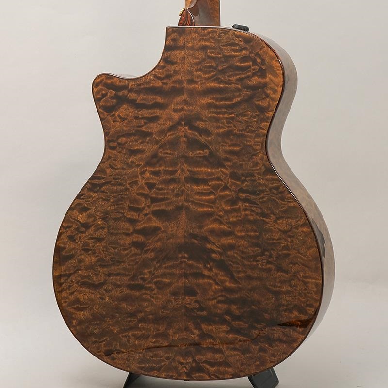 TAYLOR Custom GAce Hand Select All Quilt Maple (Transparent Dark Brown) 【イケベ楽器店創業50周年記念限定モデル】 テイラー 画像1