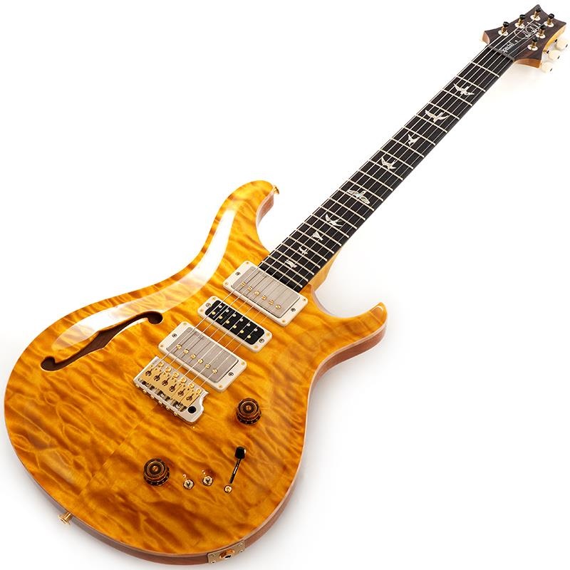 P.R.S. Ikebe 50th Anniversary Wood Library Special Semi-Hollow (Honey Gold) SN.0401654 画像1
