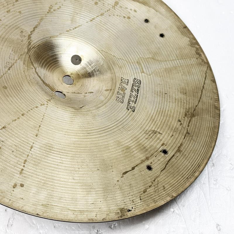 SABIAN USED 中古 AA Sizzle Hat 14 Bottom [1426g] 画像7