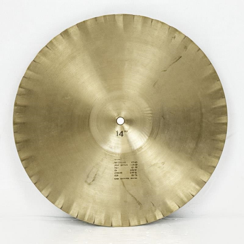 PAiSTe VINTAGE 1975s Formula 602 Classic Sounds Sound Egde HiHat 14 Bottom [1002g] 画像1