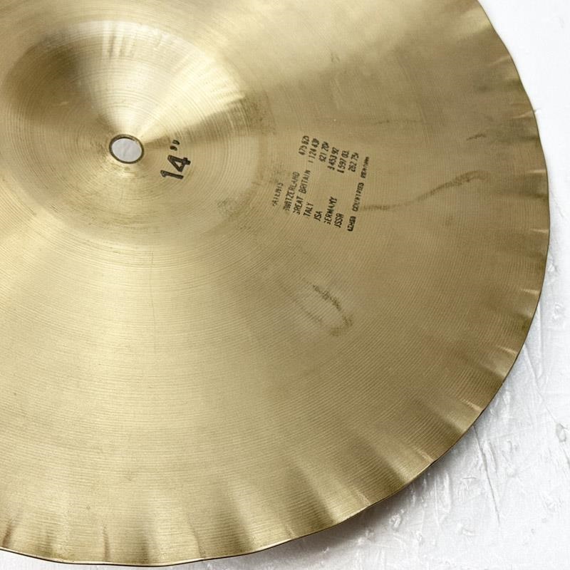 PAiSTe VINTAGE 1975s Formula 602 Classic Sounds Sound Egde HiHat 14 Bottom [1002g] 画像6