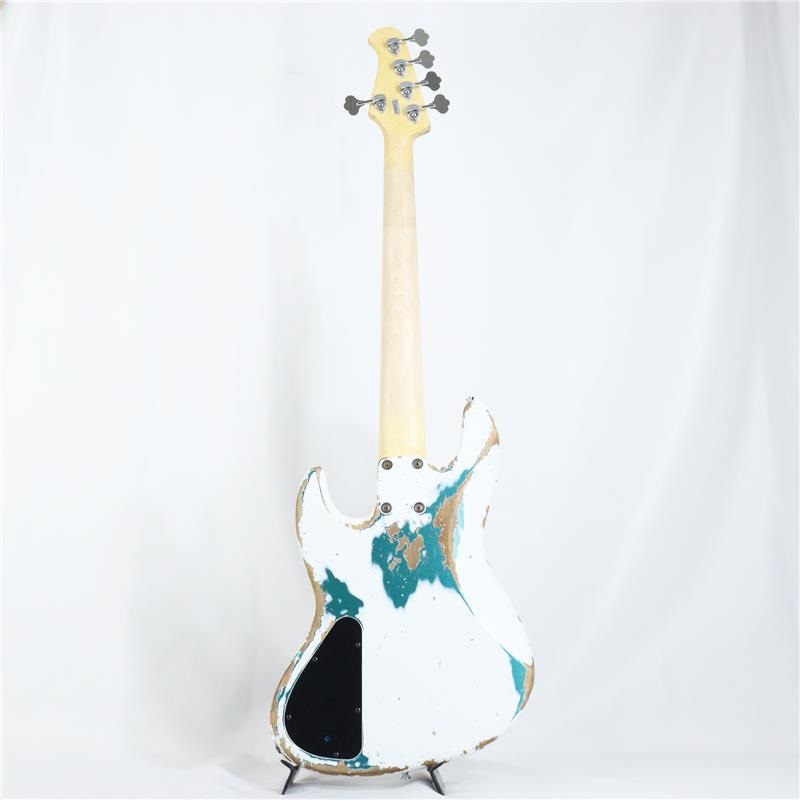 Xotic XJ-1T 5st Olympic White over OTM H-Aged/Alder/R 画像5
