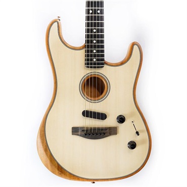 Fender Acoustics American Acoustasonic Stratocaster (Natural) 特価 画像9