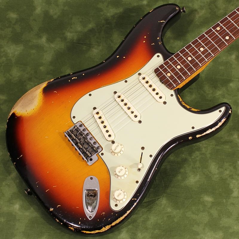 Fender Custom Shop USED 中古 MBS 1959 Stratocaster Heavy Relic 3-Color Sunburst Master Built by John Cruz SN. JC1957 画像2
