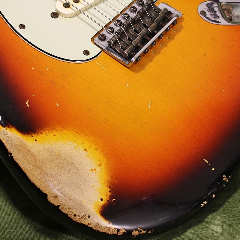 Fender Custom Shop USED 中古 MBS 1959 Stratocaster Heavy Relic 3-Color Sunburst Master Built by John Cruz SN. JC1957 画像5