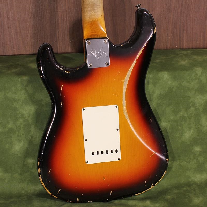Fender Custom Shop USED 中古 MBS 1959 Stratocaster Heavy Relic 3-Color Sunburst Master Built by John Cruz SN. JC1957 画像6