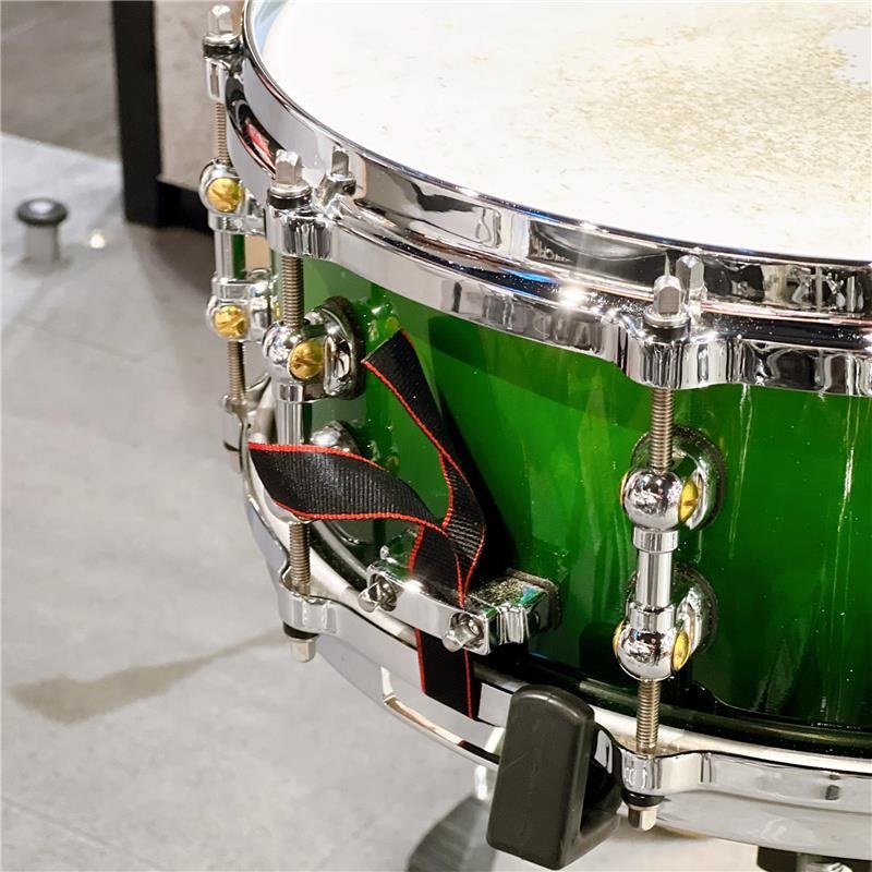Pearl USED 中古品 BRP1455S/C [Masters Premium Birch 14''×5.5'' Snare Drum - Emerald Fade] 画像2
