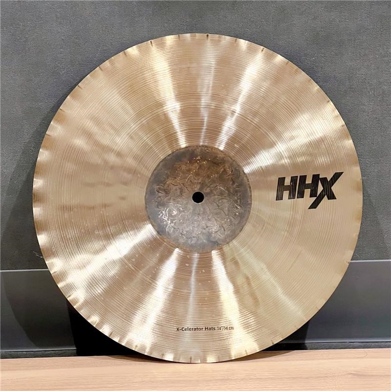 SABIAN USED 中古品 HHX X-Celerator Hats 14 Bottom [1460g] 画像1