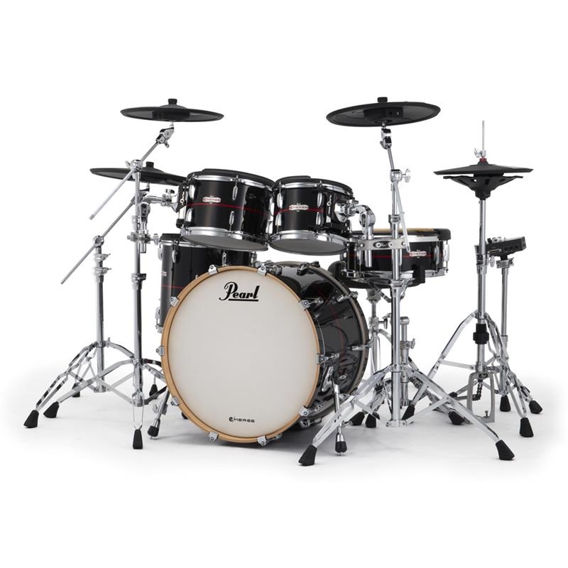 Pearl EMPP925S/C-AOK #758 [e/MERGE PRO Add-on Kit - Piano Black w/Red Stripe] 画像2