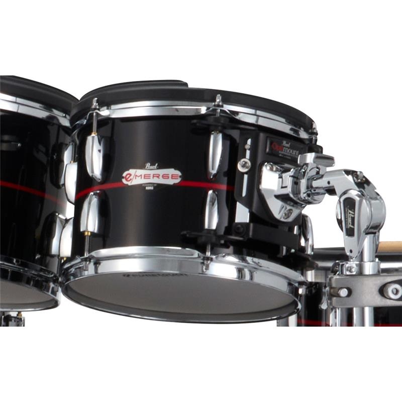 Pearl EMPP925S/C-AOK #758 [e/MERGE PRO Add-on Kit - Piano Black w/Red Stripe] 画像4