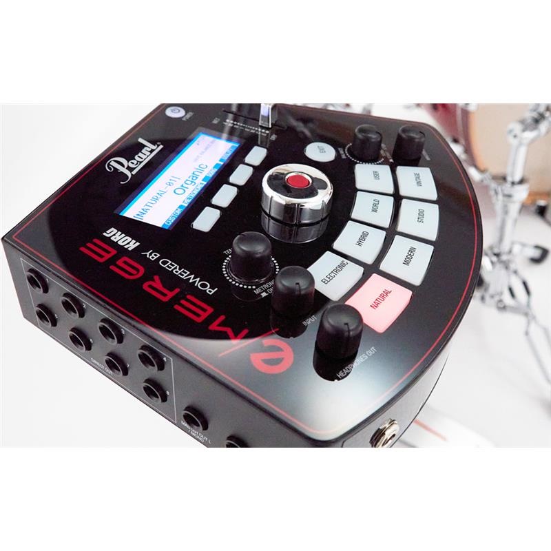 Pearl EMPP925S/C-AOK #758 [e/MERGE PRO Add-on Kit - Piano Black w/Red Stripe] 画像9