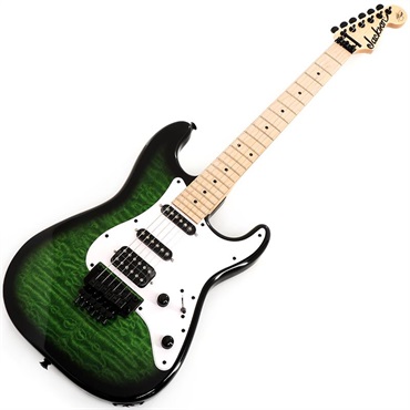 Jackson X Series Signature Adrian Smith SDXQM (Transparent Green/Maple) 画像1