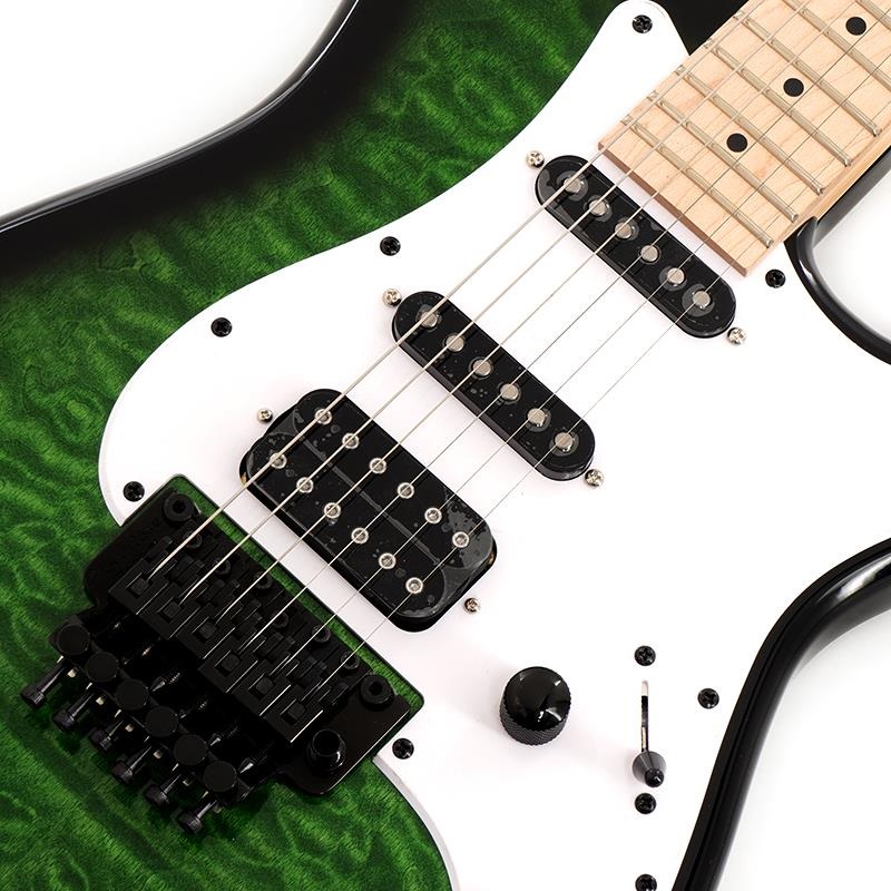 Jackson X Series Signature Adrian Smith SDXQM (Transparent Green/Maple) 画像3