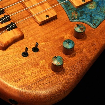 Adamovic USED 中古 Saturn 4st (Mahogany Body) w/Aquamarin P.G. 画像4