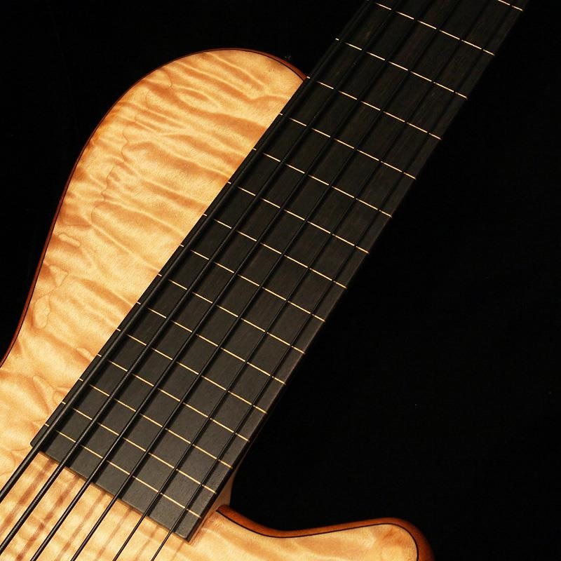 Adamovic USED 中古 Jupiter Hollow 6st Fretless (Quilted Maple Top) 画像4