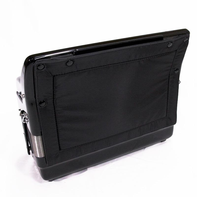 BUGARI (ボタンアコキャンペーン対象・対面レッスン6ヶ月分付) 440CH BK  H.M.M.L BUGARI 大型 クロマチックアコーディオン 画像7