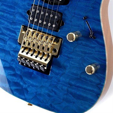 Ibanez Ikebe 50th Anniversary j.custom IKRG85701 (Quilted Maple Top / See Through Blue) SN.F2504576 画像4