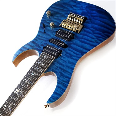 Ibanez Ikebe 50th Anniversary j.custom IKRG85701 (Quilted Maple Top / See Through Blue) SN.F2504576 画像5