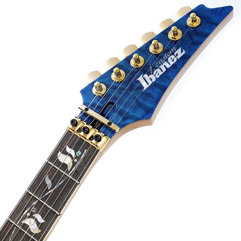 Ibanez Ikebe 50th Anniversary j.custom IKRG85701 (Quilted Maple Top / See Through Blue) SN.F2504576 画像8
