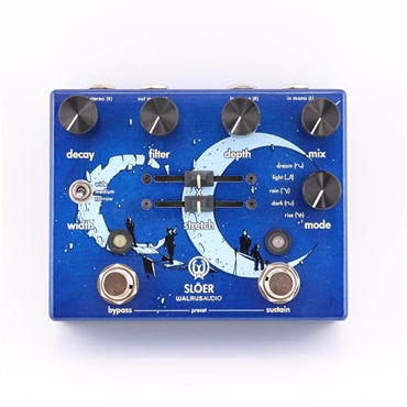 WALRUS AUDIO 【B級特価】Sloer Stereo Ambient Reverb (Blue) WAL-SLOER #BL（ウォルラスオーディオ）リバーブ 画像1