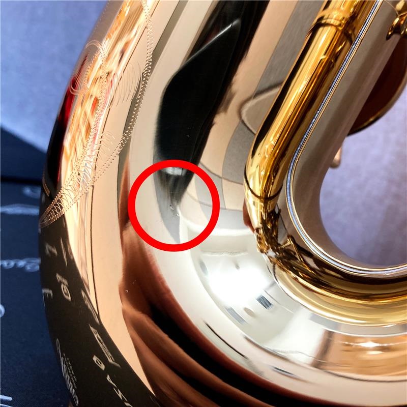 YAMAHA 【チョイキズ特価!!】バリトンサックス ヤマハ YBS-82 【調整&セットアップ後出荷】【5年間キーバランス調整無料】 画像8