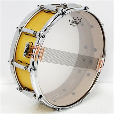 Pearl 【創業50周年大決算SALE】MMGP1450S/C #882 [Massters Maple Gum Snare Drum 14×5/Matt Aztec Gold]【店頭展示特価品】 画像4