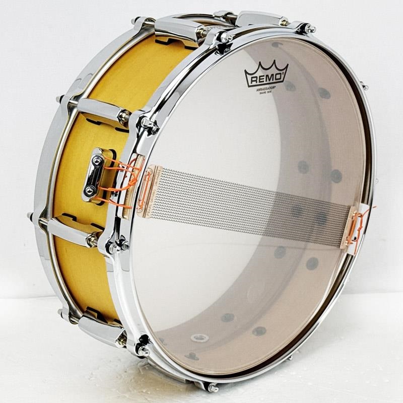 Pearl 【創業50周年大決算SALE】MMGP1450S/C #882 [Massters Maple Gum Snare Drum 14×5/Matt Aztec Gold]【店頭展示特価品】 画像4