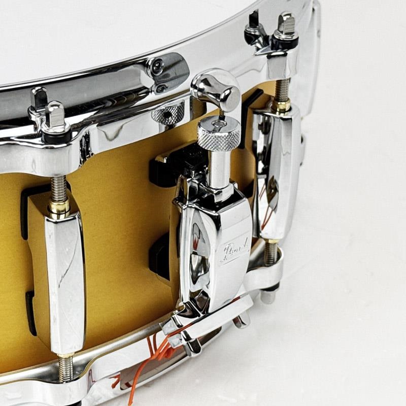 Pearl 【創業50周年大決算SALE】MMGP1450S/C #882 [Massters Maple Gum Snare Drum 14×5/Matt Aztec Gold]【店頭展示特価品】 画像5