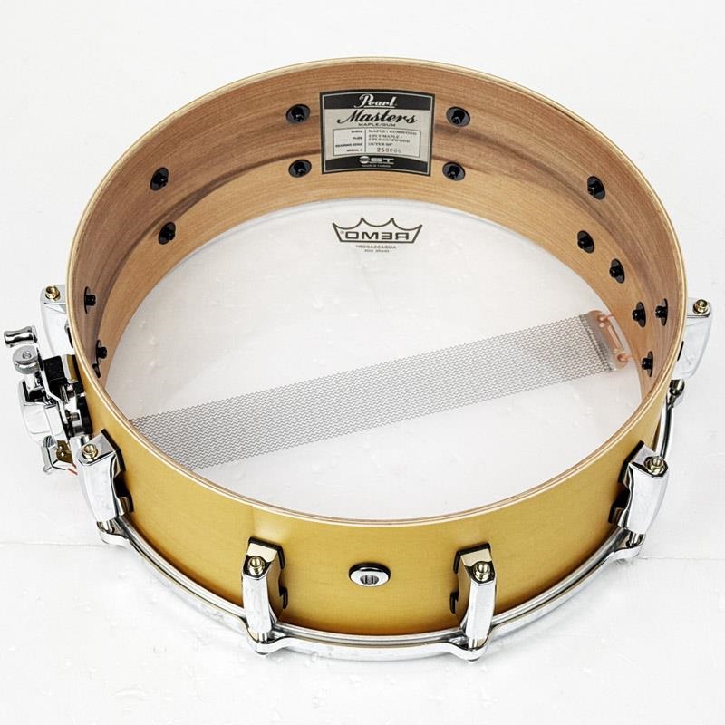 Pearl 【創業50周年大決算SALE】MMGP1450S/C #882 [Massters Maple Gum Snare Drum 14×5/Matt Aztec Gold]【店頭展示特価品】 画像8