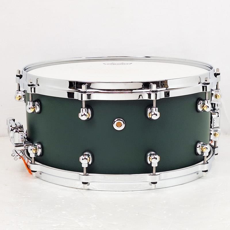 Pearl 【創業50周年大決算SALE】RF1P1465S/C #816 [Reference One Snare Drum 14×6.5/Satin Racing Green]【店頭展示特価品】 画像1
