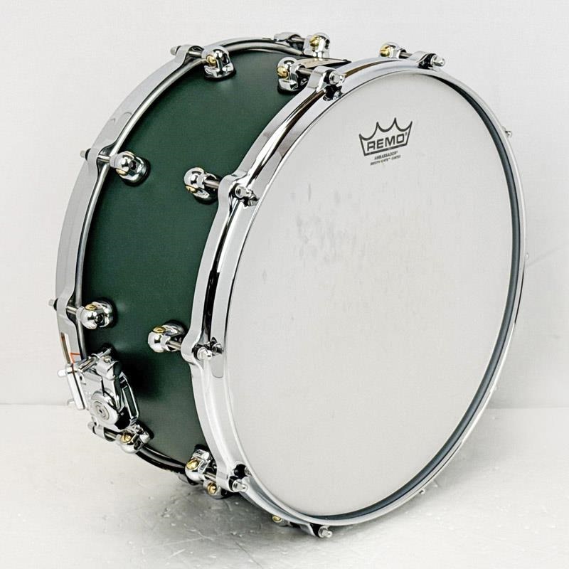 Pearl 【創業50周年大決算SALE】RF1P1465S/C #816 [Reference One Snare Drum 14×6.5/Satin Racing Green]【店頭展示特価品】 画像3