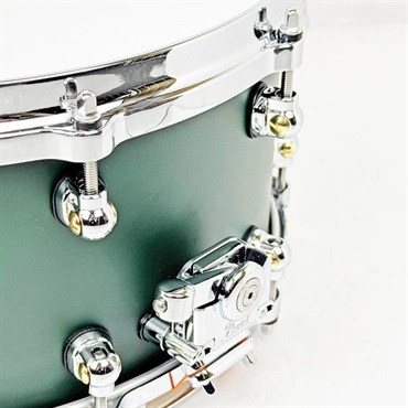 Pearl 【創業50周年大決算SALE】RF1P1465S/C #816 [Reference One Snare Drum 14×6.5/Satin Racing Green]【店頭展示特価品】 画像5
