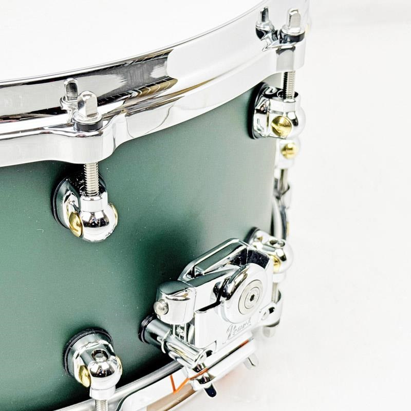 Pearl 【創業50周年大決算SALE】RF1P1465S/C #816 [Reference One Snare Drum 14×6.5/Satin Racing Green]【店頭展示特価品】 画像5