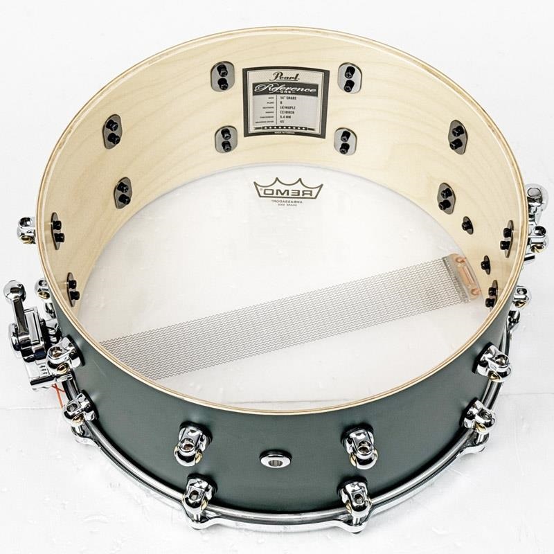 Pearl 【創業50周年大決算SALE】RF1P1465S/C #816 [Reference One Snare Drum 14×6.5/Satin Racing Green]【店頭展示特価品】 画像8