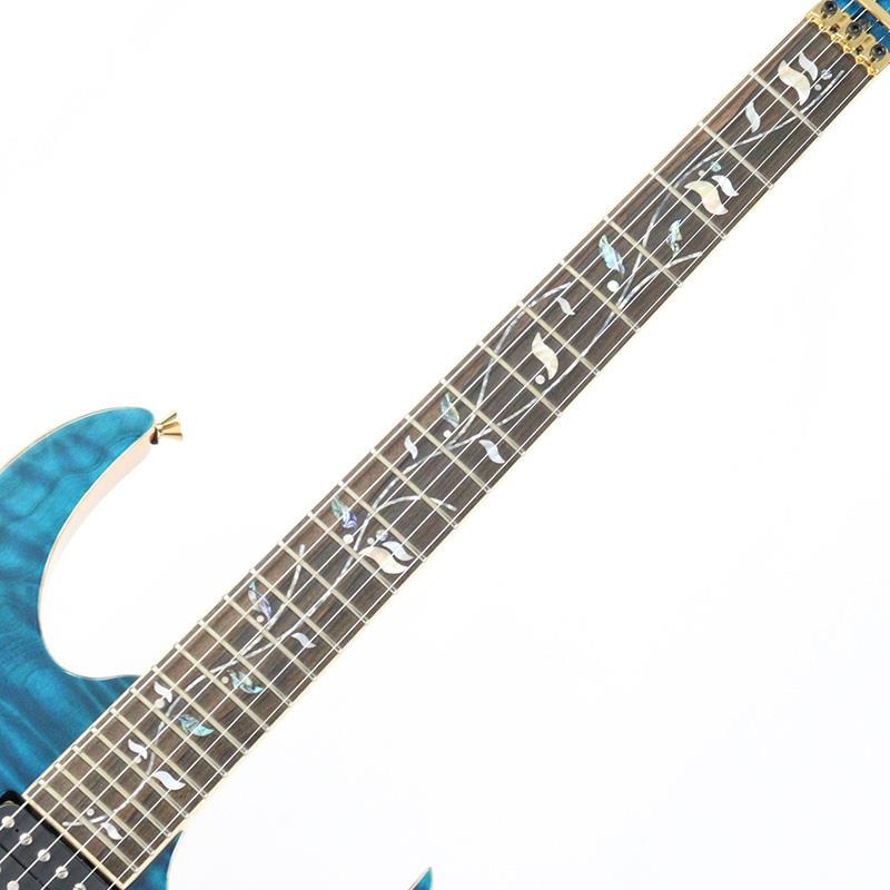 Ibanez Ikebe 50th Anniversary j.custom IKRG85701 (Quilted Maple Top / See Through Blue) [SN.F2504577] 画像7